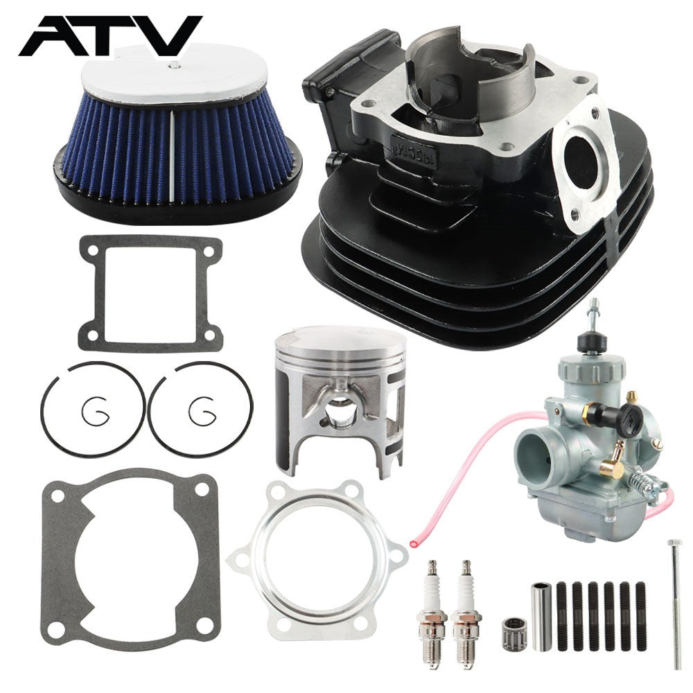 For 1988-2006 Yamaha Blaster 200 YFS200 Cylinder Carburetor Engine Rebuild Kit
