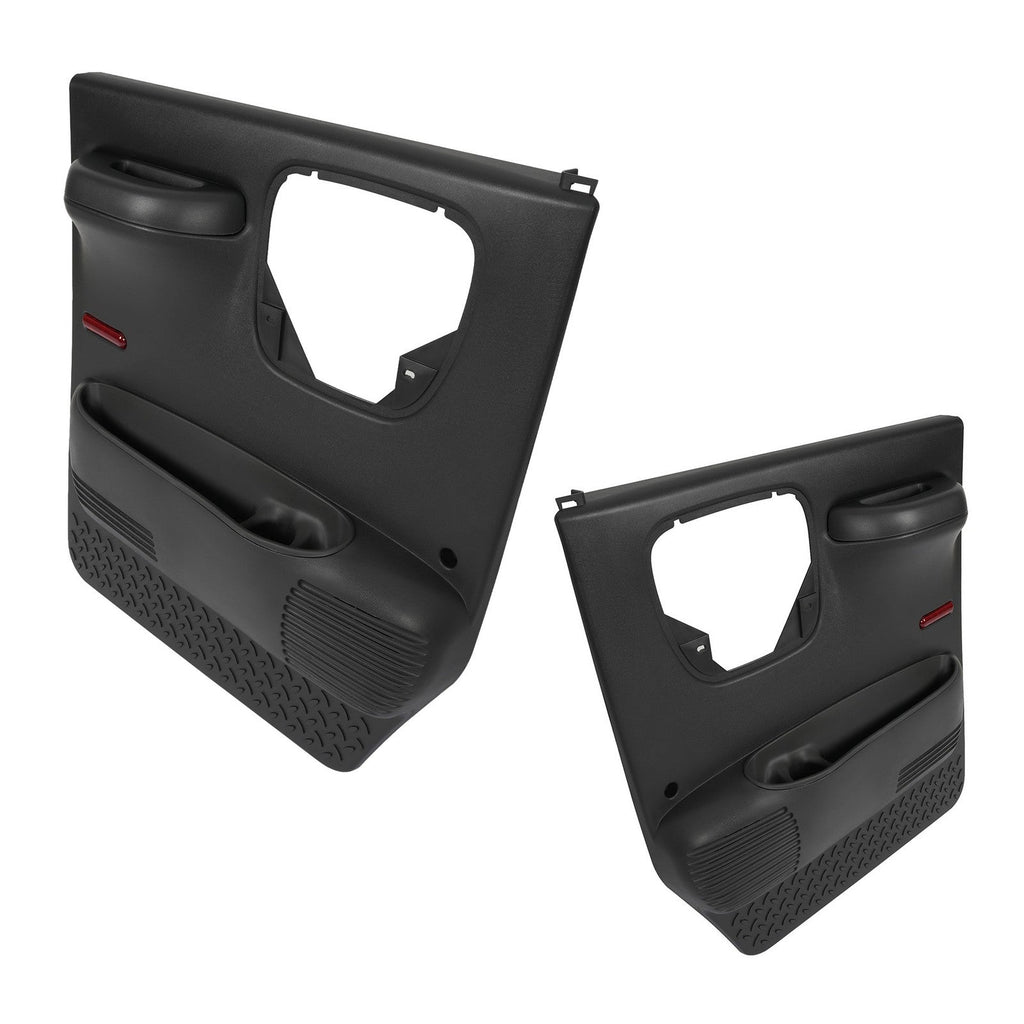 Interior Door Gray Panel Trim LH & RH For Chevy Kodiak GMC Topkick 2003-2009 2DR