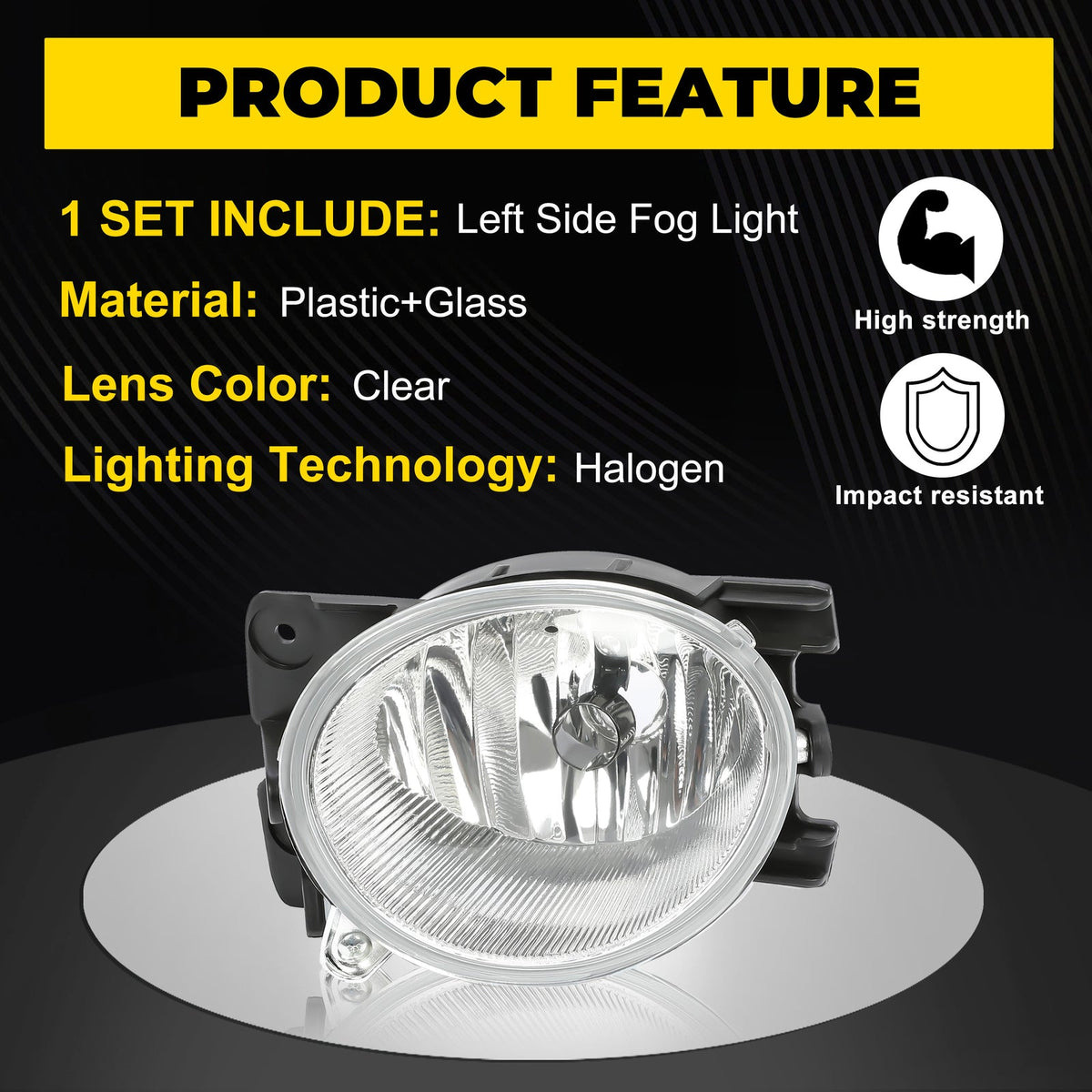 Fog Driving Light Lamp Left Driver #33951SZA305 NEW for Honda Pilot 2009-2011