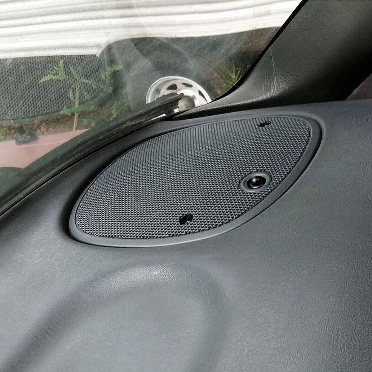 2PC For 98-05 Chevrolet S-10 Blazer Left & Right Gray Dash Speaker Grille Cover