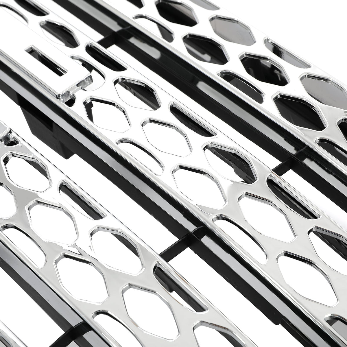 Front Upper Honeycomb Grille Chrome For GMC Sierra 2500/3500 HD 11-14 #20966057