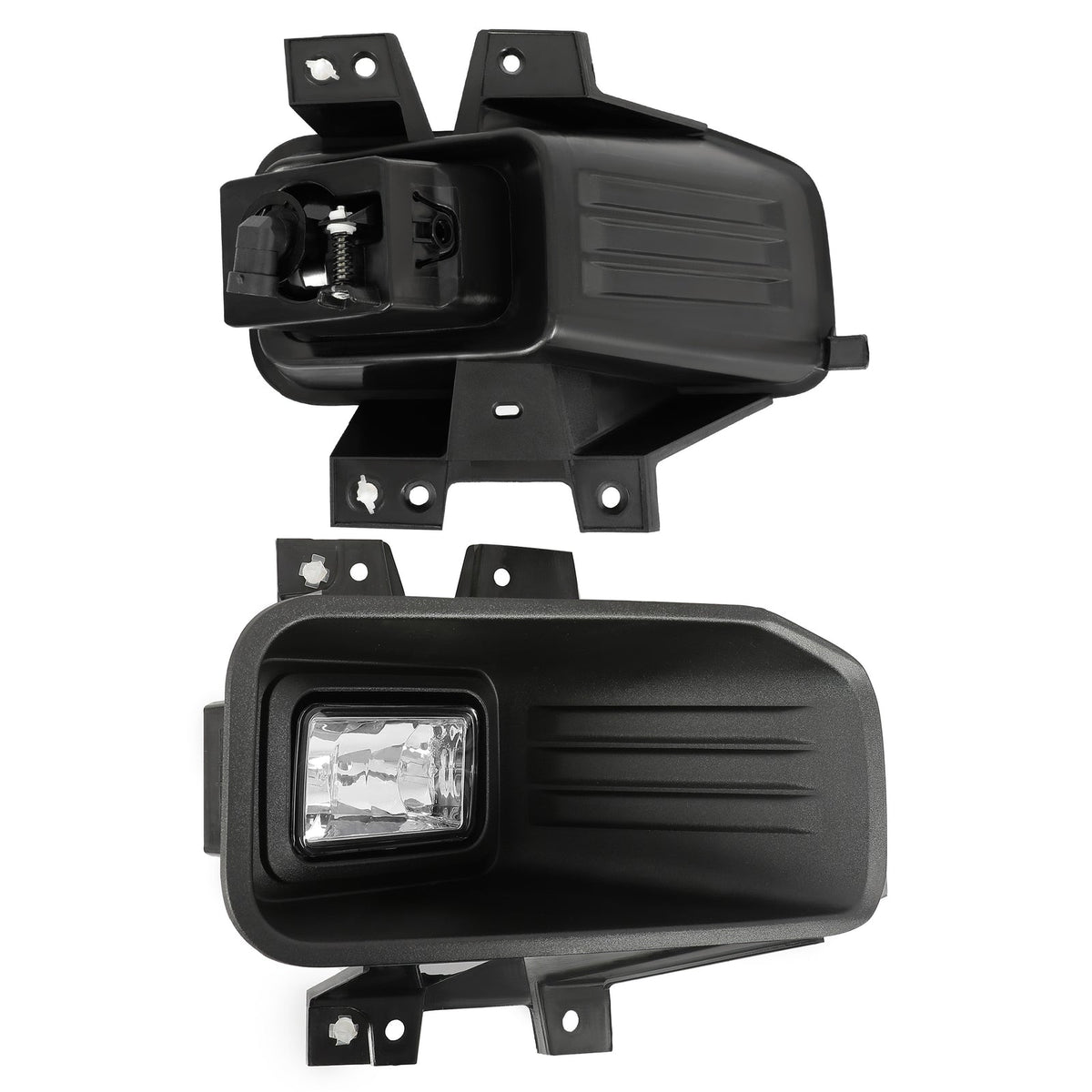 Clear Lens Halogen Fog Lights Lamps Set Pair For Ford F-150 F150 2018-2020