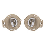 For Jeep Commander 2006-2010 Silvery & Tan Inside Inner Door Handle Chrome
