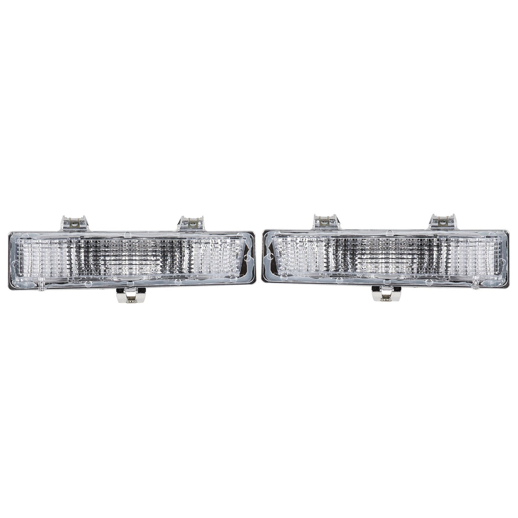 Pair of Front Park and Turn Signal Light Lamps For Chevy Monte Carlo SS 1981-88