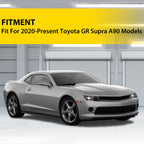 Glossy Black Side Skirts Extension Splitter For 2010-2015 Chevy Camaro LT LS SS