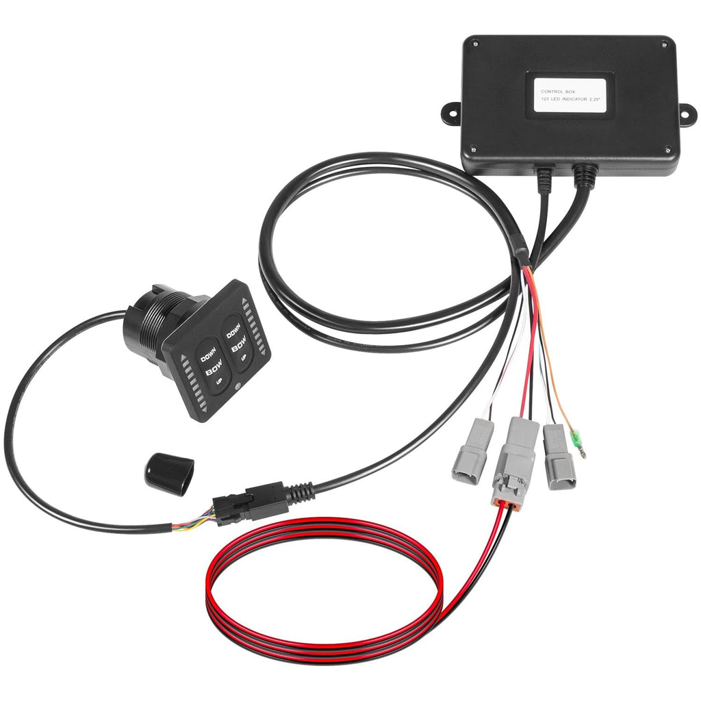 15270-001 LED Indicator Tactile Switch for Lenco Single Actuator Trim Tab 12/24V