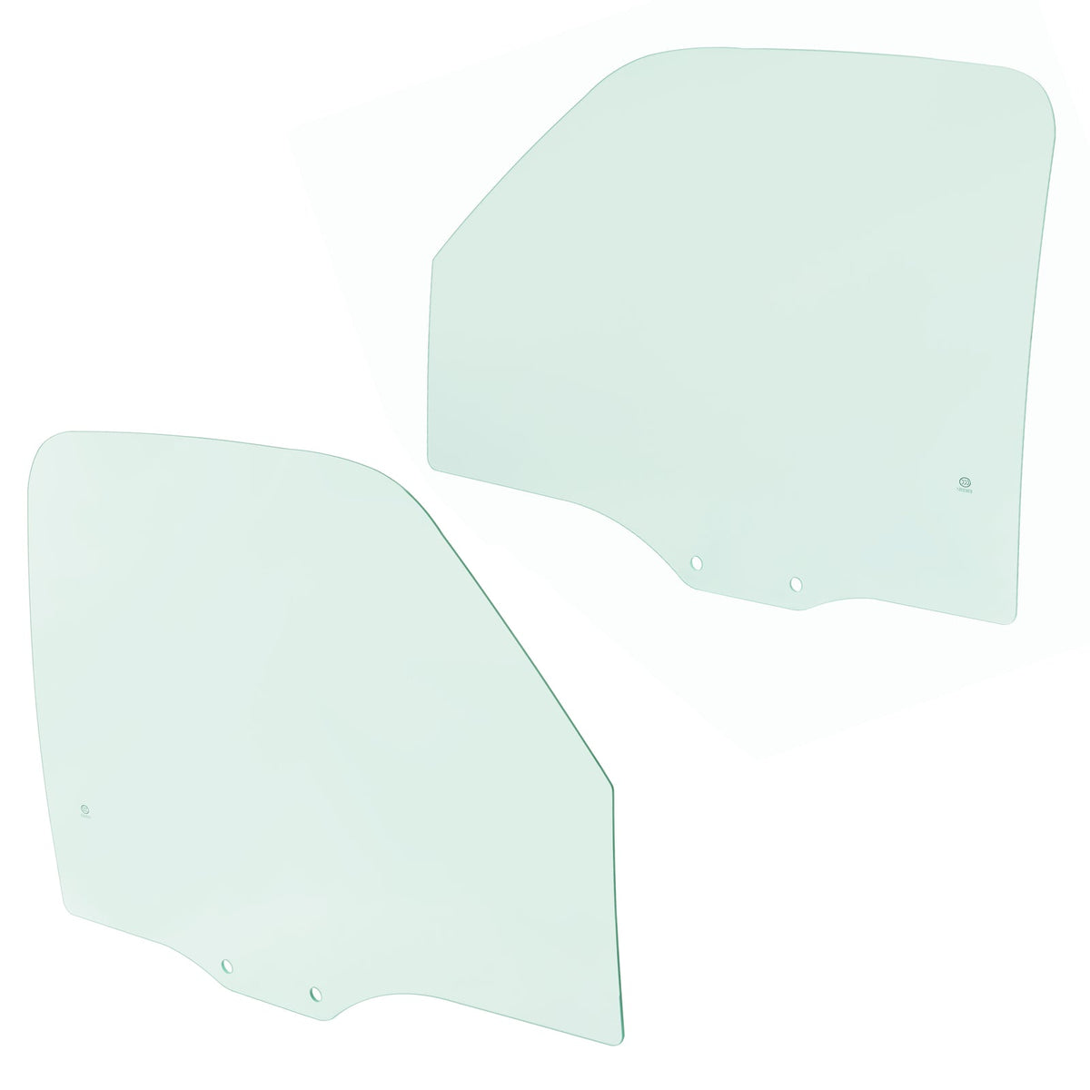 For Ford Ranger/ Mazda 1993-2011 Left & Right Front Door Window Tempered Glass