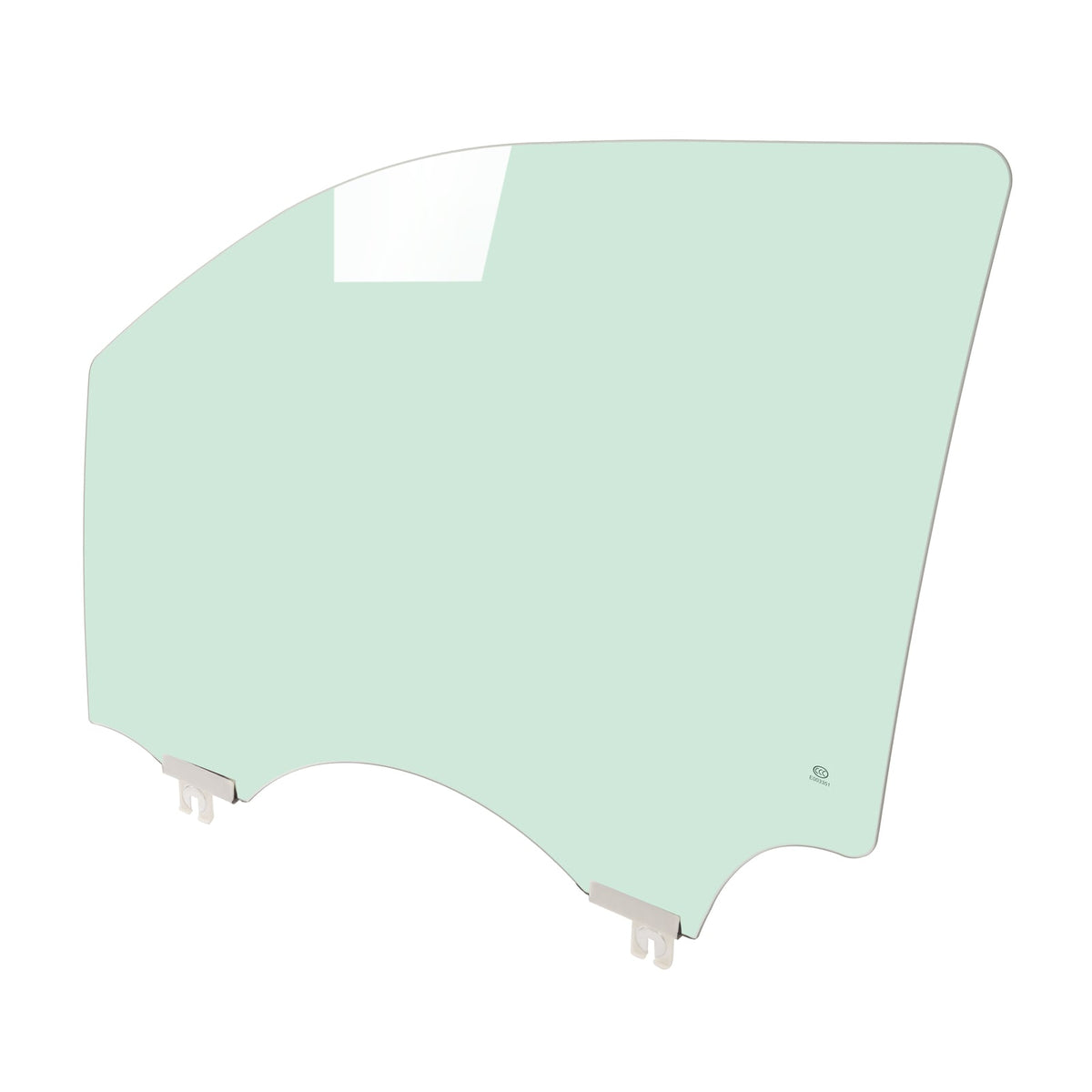 For RAM 1500 Pickup 19-24 Driver Left Front Side Door Window Glass Light Green