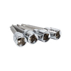 8755 Clutch Head Bit Socket Set Used with 3/8" Square Drive for GM Chevy Cars
