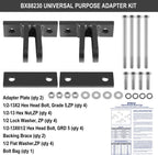 For Blue Ox BX88230 Bolt-On Adapter Class III Universal BX Tab Tow Bar BasePlate