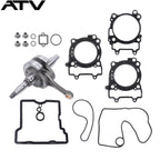2204729 For Polaris RZR570 Crankshaft+Overhaul Pad Engine Rebuild Kit 2012-2016