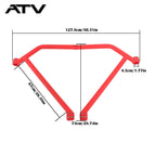 Rear Face Tripod Guard Bar Red 715004164 For Bombardier Can Am Maverick X3