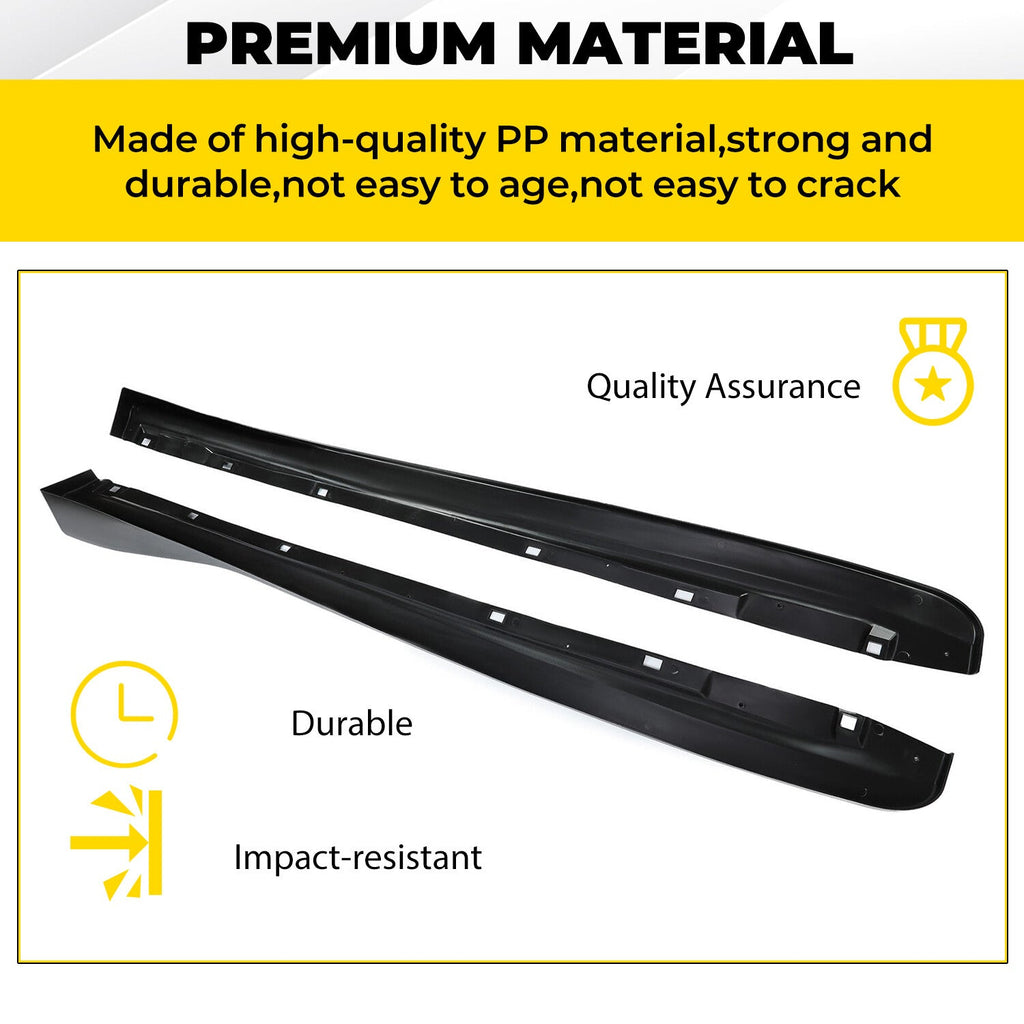 Fits Subaru Impreza WRX STI 02-07 CS Style Side Skirts Rocker Panel Extension PP