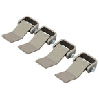 4 Strap Style Long Leaf Steel Weld On Dump Trailer Door Hinge Greaseable Cargo