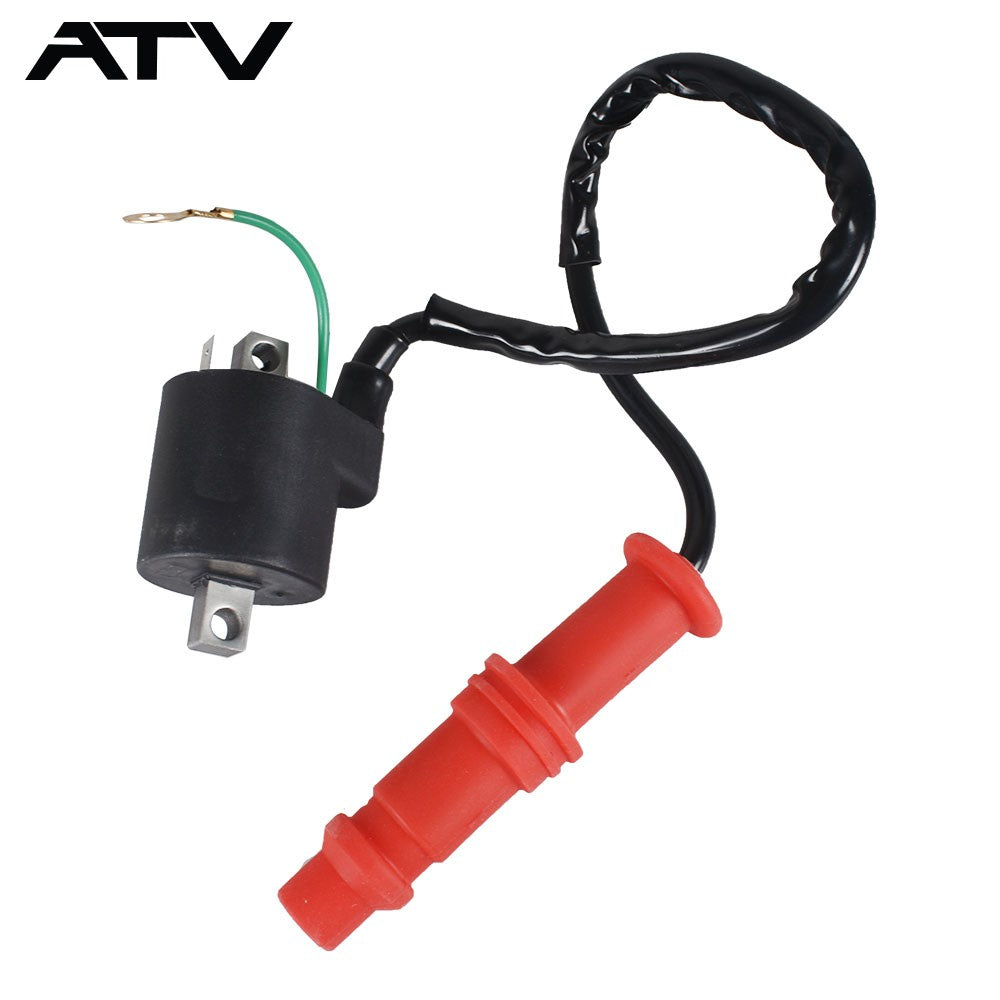 Complete Ignition Coil & Spark Plug Cap For Polaris Sportsman Ranger 500 96-02