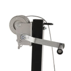 2" Hitch-Mounted Deer Hoist with Lift Platform 300 lb Game Winch Hunting Hoist