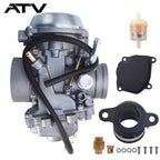 Carburetor & Intake Manifold Boot For Polaris Trail Boss 325 330 Carb