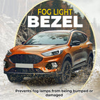 Left Driver Side Bumper Fog Light Lamp Cover For Ford Escape Kuga 2017 2018 2019