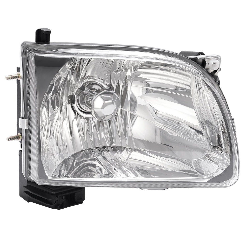 For 2001 2002 2003 2004 Toyota Tacoma White Headlights & Black Corner Light 4Pcs