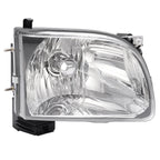 For 2001 2002 2003 2004 Toyota Tacoma White Headlights & Black Corner Light 4Pcs