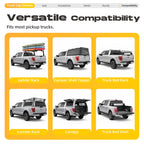 8Pcs Truck Cap Topper Camper Shell Mounting Clamps Aluminum Truck Bed Clamp