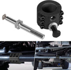 Steering Stabilizer Tie Rod Clamp Relocation Kit 1-1/2" OD Tube For Jeep JK JL