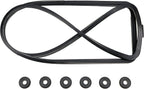 3284623 Tappet Cover Gasket W/ Grommet Seals Fits 89-02 12V Dodge 5.9L