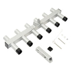 Hitch Mount Fishing Rod Holder 6 Pole For 2" Hitch Receiver Truck Rod Rack