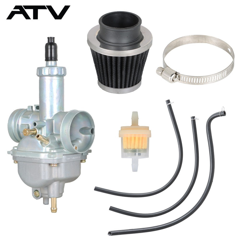 Carburetor & Air Filter For Kawasaki Bayou 250 KLF250A Bayou 220 KLF220A 88-02