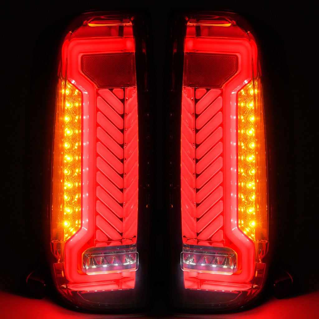DOT Pair LED Sequential Tail Lights Lamp For Nissan Frontier D40 2005-2021 LH&RH