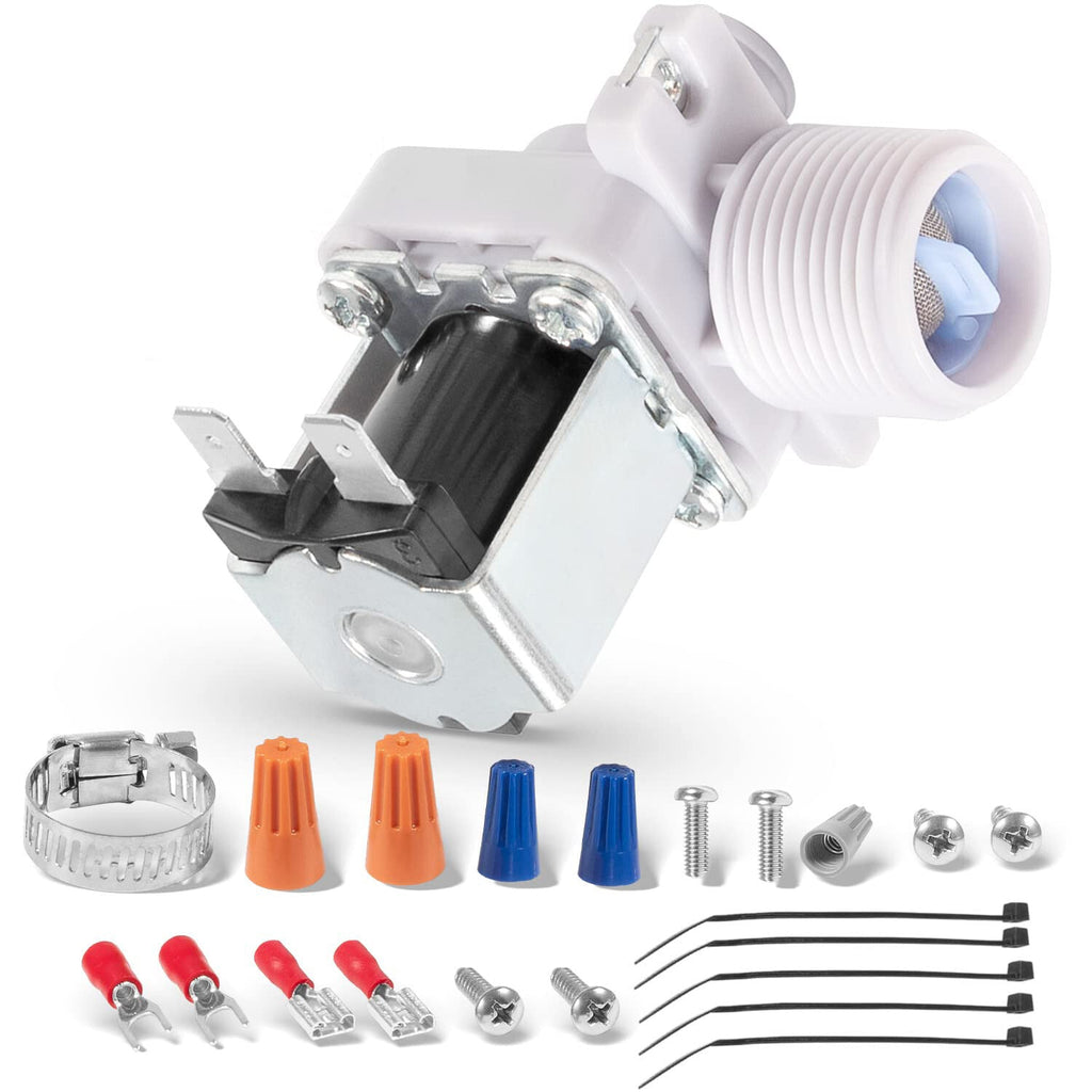 For Hoshizaki 3U0111-01 Water Valve, 120V, 60HZ, w/Mounting Nuts, J248-030
