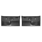 For Chevrolet/ GMC Truck 1977-1980 Inner Door Panels Black Plastic Left+Right