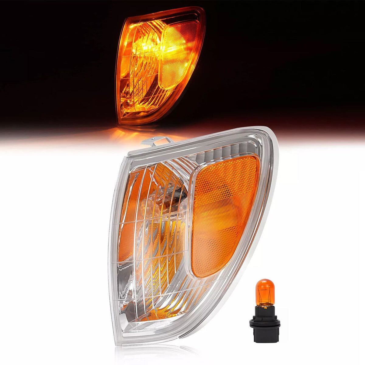 Left Side Amber Corner Signal Marker Light Lamp For Toyota Land Cruiser 98-02 04