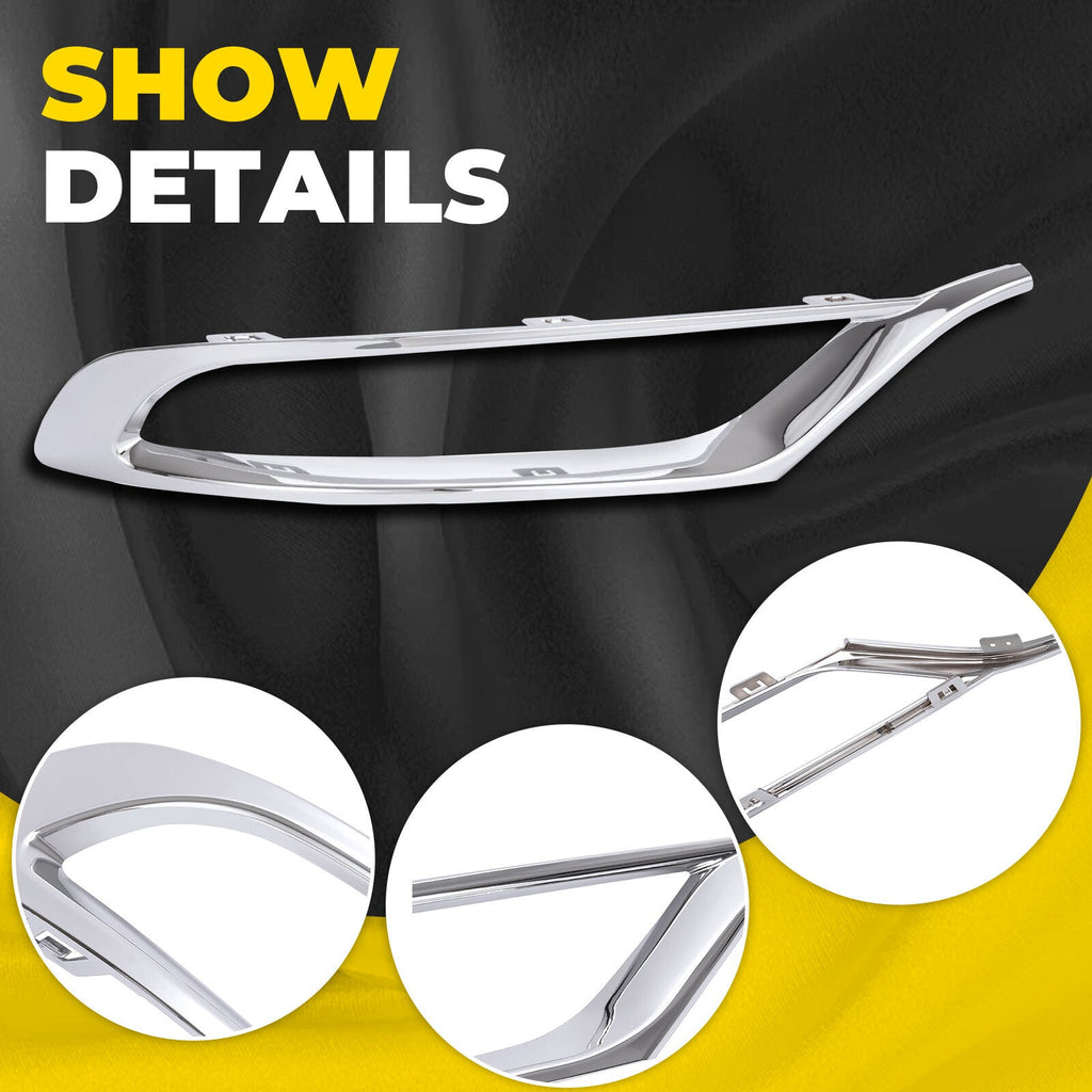 Fog Light Trim Passenger Side Front Chrome For Chrysler 300 2015-2024 5SW14SZ0AA