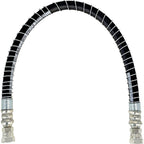 24" LPG Hose Crimped Liquid Propane Assembly with Spiral Guard 24 " Length 3/8"
