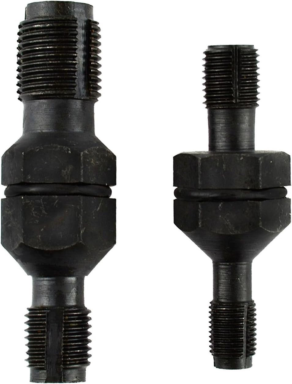 2PCS Spark Plug Hole Thread Chaser 10 12 & 14 18mm Re-threader Tap Cleaning Tool
