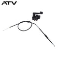 Motorcycle Thumb Throttle Accelerator Holder Cable For 4 Stroke Quard ATV Bike