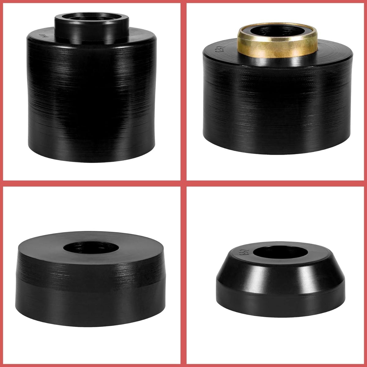 For 1980-1998 Ford F150 F250 F350 2WD 4WD 4.4123R Body Mount Bushing Set Kit
