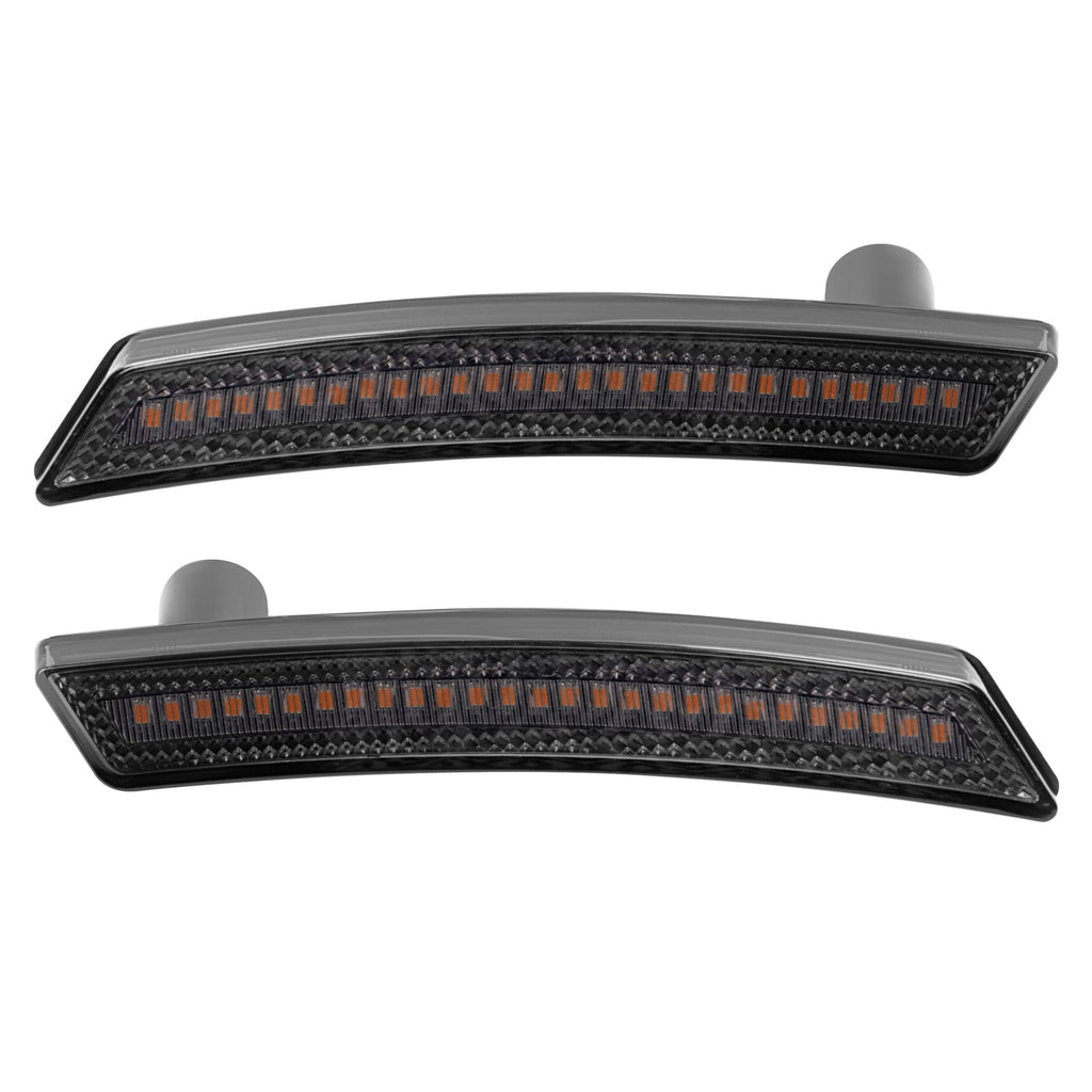 2X For Mini Cooper R55 R56 07-16 Front LED Fender Side Marker Lights 63132751331