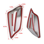 Chrome Mirror Covers Driver & Passenger Side For Chevy Malibu 2016-2025 LH&RH