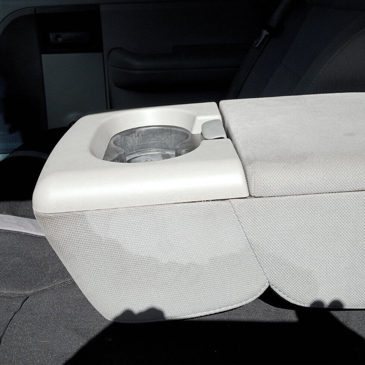 New Center Console Cup Holder Pad Replacement For Ford F150 F-150 2004-2014 Gray