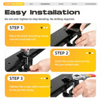 8Pcs Truck Cap Topper Camper Shell Mounting Clamps Aluminum Truck Bed Clamp