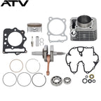 For Honda TRX400EX 440CC 89mm Cylinder Block Kit Crankshaft Piston Gasket 99-14