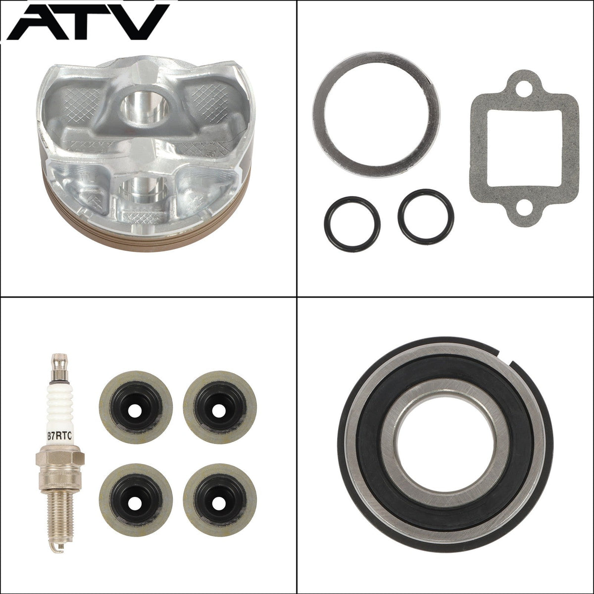 2204729 For Polaris RZR570 12-17 Engine Rebuild Kit Crankshaft Piston Gasket NEW
