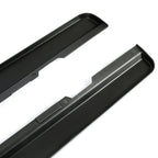 Glossy Black Side Skirts Extension Splitter For 2010-2015 Chevy Camaro LT LS SS