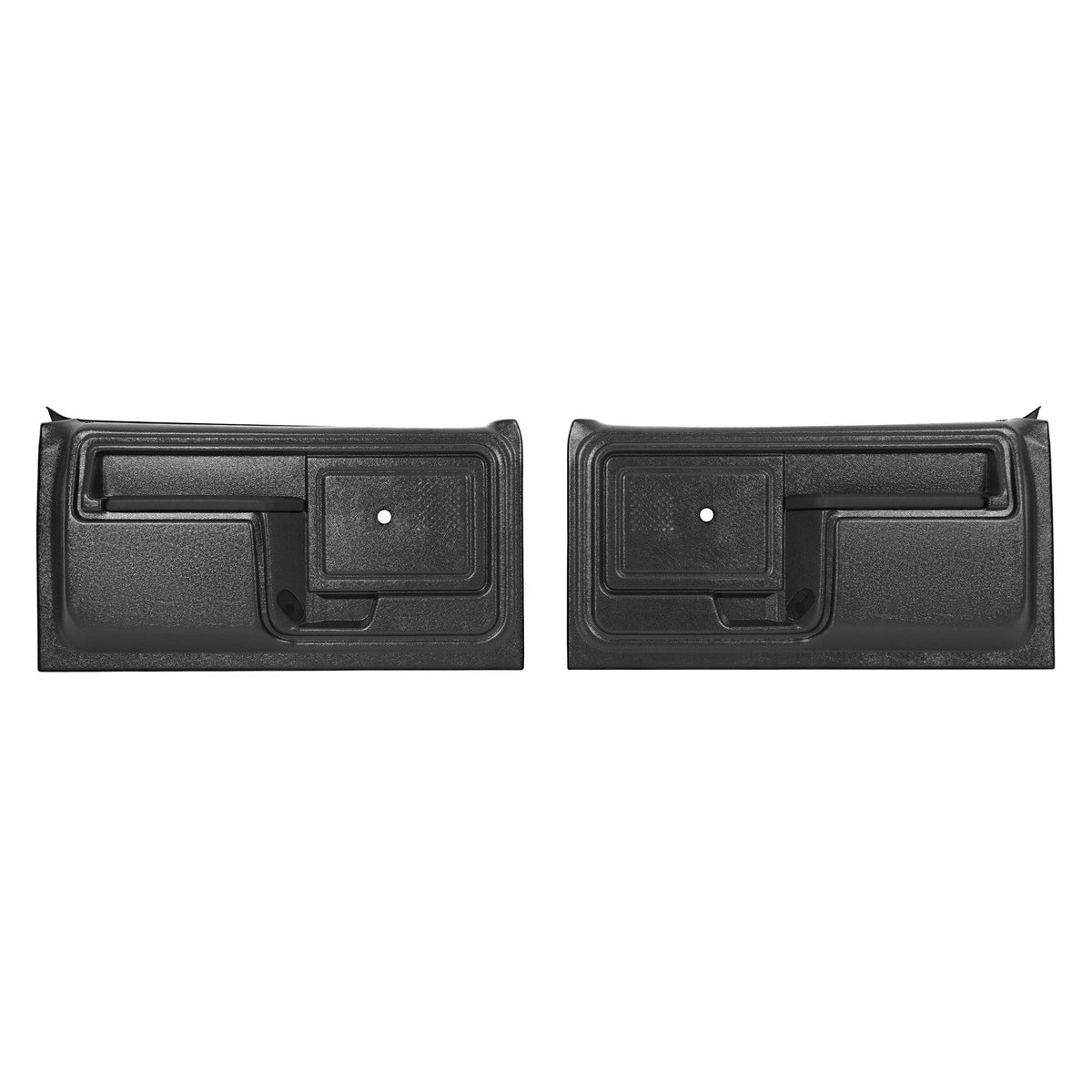 Black Inner Door Panels Replacement For 80-86 Ford Truck & 80-86 Ford Bronco New