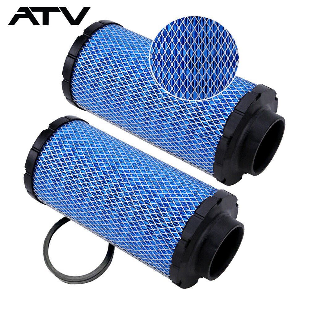 2×Air Filter For POLARIS RZR XP 1000 XP 4 1000 2014-2021 1240822 1240957