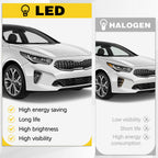 Front Passenger Side LED Fog Light Lamp For Kia Optima 2016-2018 #92202D5000