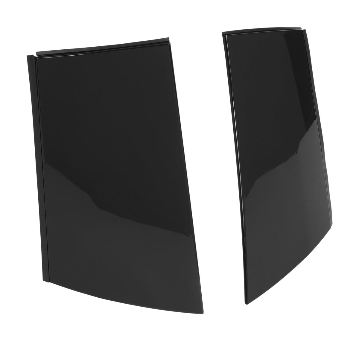 Pair Pillar Molding Trim Cover Painted Black LH & RH For 2009-2020 Nissan 370Z