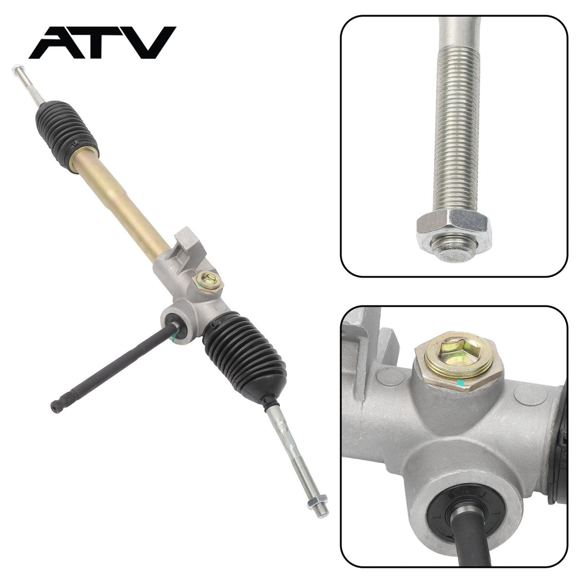 Steering Gear Rack and Pinion Assy Fit For John Deere Gator AM136457 AM135627